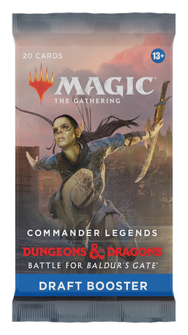 Magic the Gathering MTG Commander Legends: Battle for Baldur's Gate - Draft Booster Display