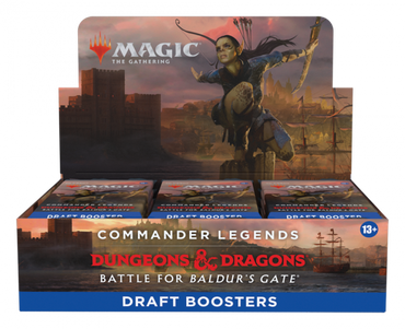 Magic the Gathering MTG Commander Legends: Battle for Baldur's Gate - Draft Booster Display