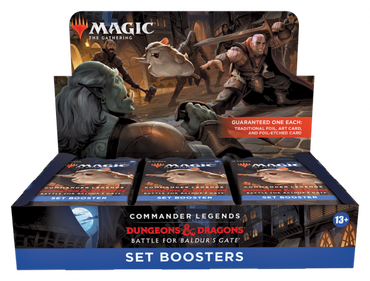 Magic the Gathering MTG Commander Legends: Battle for Baldur's Gate - Set Booster Display