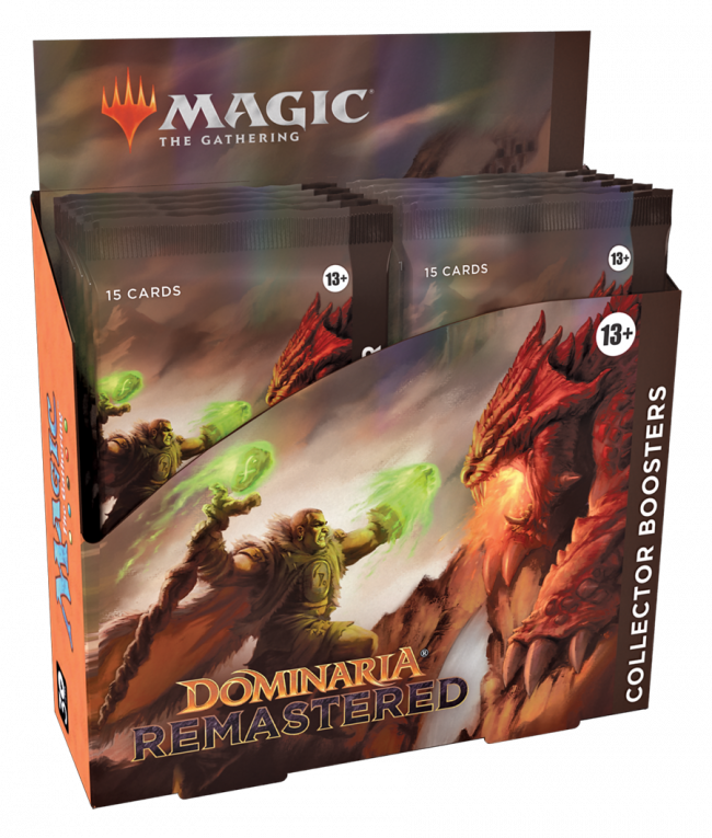 Magic the Gathering Dominaria Remastered Collector Booster Display