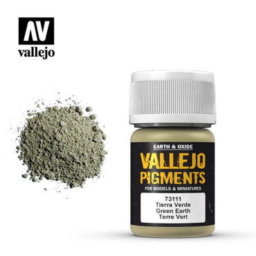 Vallejo Pigments Green Earth 30 ml