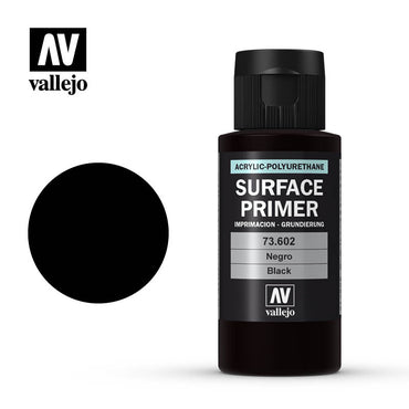 Vallejo 73602 Surface Primer Black 60ml