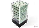 Chessex 16mm D6 Dice Block Opaque Pastel Green/Black
