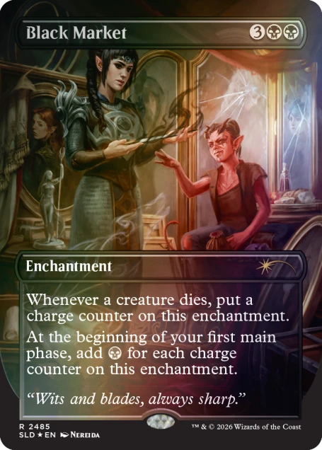Magic the Gathering - Secret Lair x Dungeon's & Dragon's - Shadowheart's Devotion (Foil Edition)