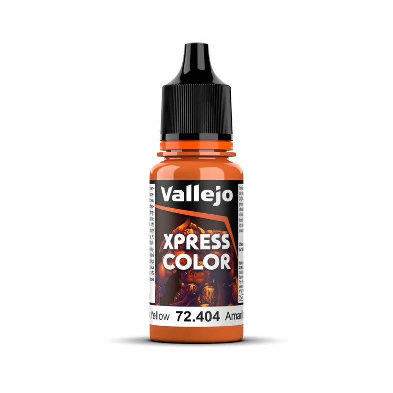 Vallejo - Game Colour Xpress Colour - Nuclear Yellow 18ml Acrylic Paint - New Formulation