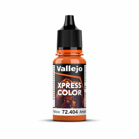Vallejo - Game Colour Xpress Colour - Nuclear Yellow 18ml Acrylic Paint - New Formulation