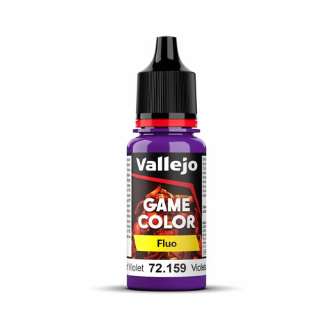 Vallejo - Game Colour - Fluorescent Violet 18ml Acrylic Paint - New Formulation