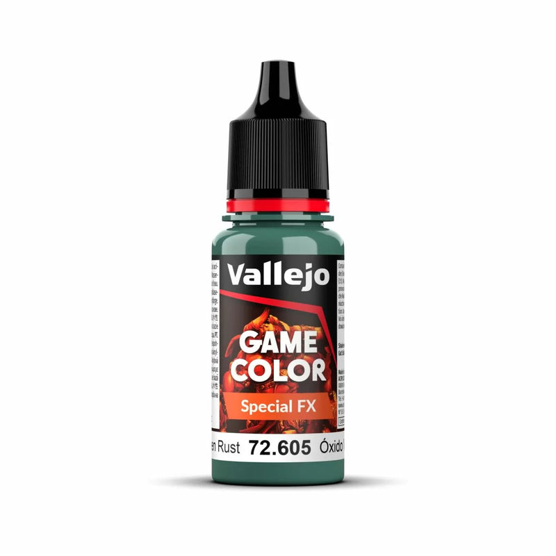 Vallejo - Game Colour - Special FX - Green Rust 18ml Acrylic Paint - New Formulation