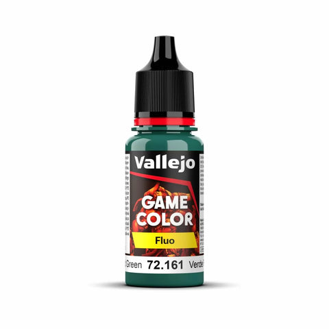 Vallejo - Game Colour - Fluorescent Cold Green 18ml Acrylic Paint - New Formulation