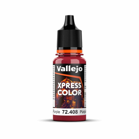 Vallejo - Game Colour Xpress Colour - Cardinal Purple 18ml Acrylic Paint - New Formulation