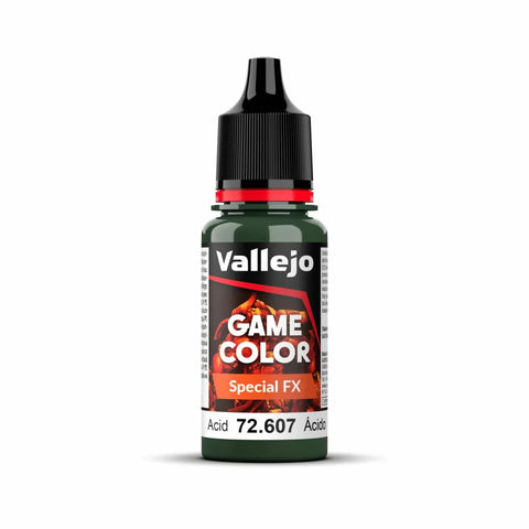 Vallejo - Game Colour - Special FX - Acid 18ml Acrylic Paint - New Formulation