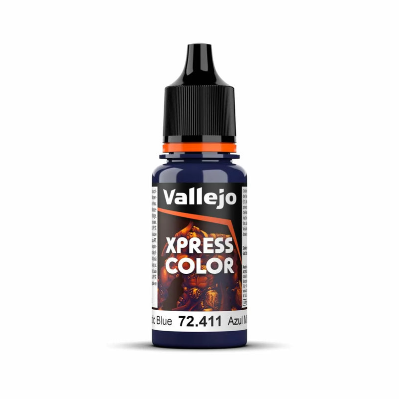 Vallejo - Game Colour Xpress Colour - Mystic Blue 18ml Acrylic Paint - New Formulation