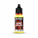 Vallejo - Game Colour - Toxic Yellow 18ml Acrylic Paint - New Formulation
