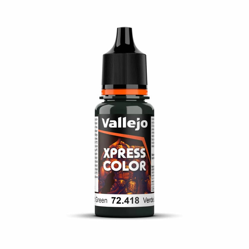 Vallejo - Game Colour Xpress Colour - Lizard Green 18ml Acrylic Paint - New Formulation