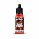 Vallejo - Game Colour - Hot Orange 18ml Acrylic Paint - New Formulation