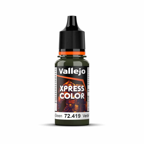 Vallejo - Game Colour Xpress Colour - Plague Green 18ml Acrylic Paint - New Formulation