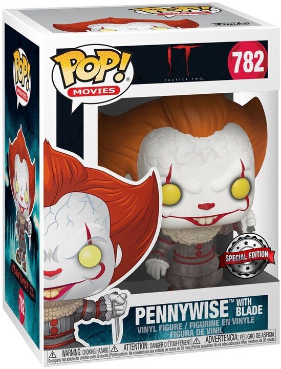 IT Chapter Two - Funko Pop! Figure - Pennywise with Blade Special Edition (782)
