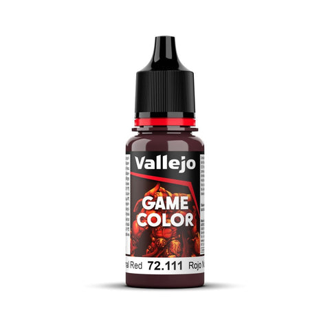 Vallejo - Game Colour - Nocturnal Red 18ml Acrylic Paint - New Formulation