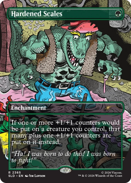 Magic the Gathering - Secret Lair x Teenage Mutant Ninja Turtles - The Mighty Mutanimals
