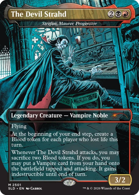 Magic the Gathering - Secret Lair x Dungeon's & Dragon's - Strahd's Descent