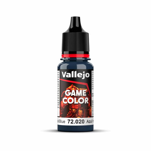 Vallejo - Game Colour - Imperial Blue 18ml Acrylic Paint - New Formulation