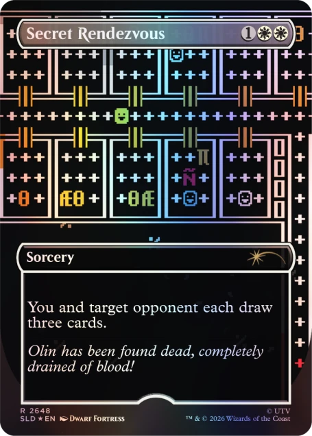 Magic the Gathering - Secret Lair x Dwarf Fortress - Create New World (Foil Edition)