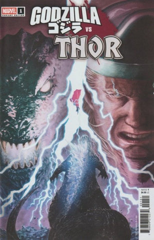 Godzilla vs Thor #01e (2025) One-Shot - Variant Cover