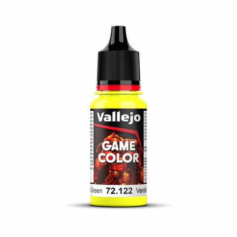Vallejo - Game Colour - Bile Green 18ml Acrylic Paint - New Formulation