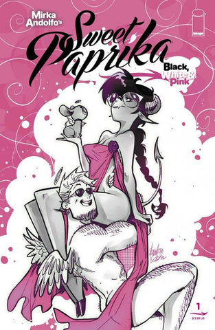 Mirka Andolfo's Sweet Paprika: Black, White & Pink #01 (2023)
