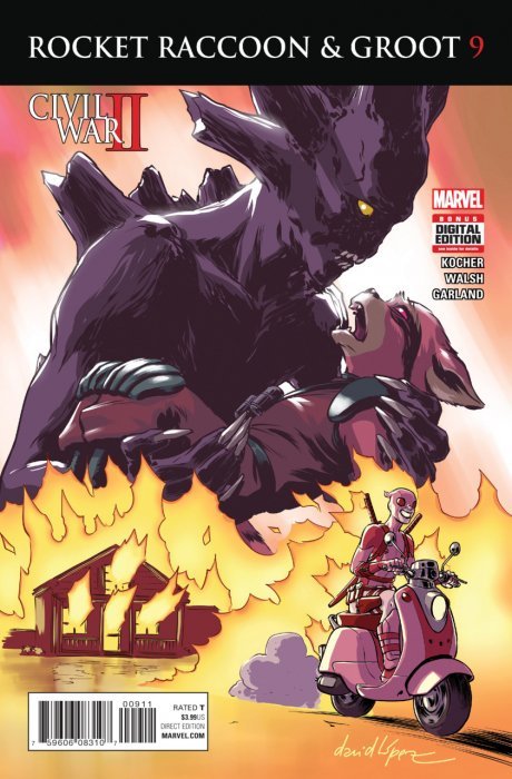 Rocket Raccoon and Groot