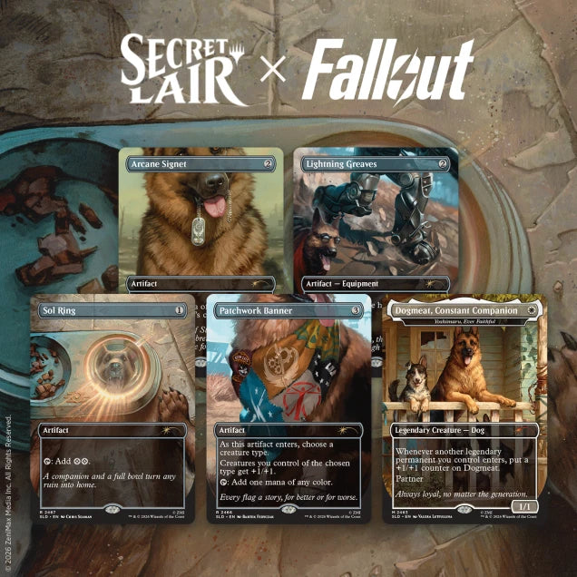 Magic the Gathering - Secret Lair x Fallout - Greet the Dog
