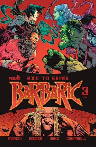 Barbaric: Axe to Grind #3 (2022) Mini