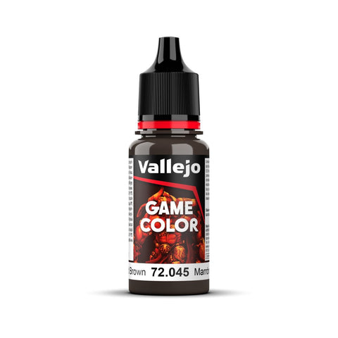 Vallejo - Game Colour - Charred Brown 18ml New Formula