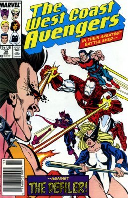 The West Coast Avengers #38 (1985) Vol. 2