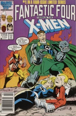 Fantastic Four versus the X-Men #01 (1987) Mini