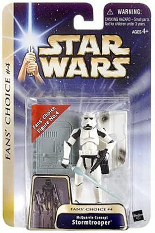 Hasbro Star Wars Saga Fans' Choice 4 McQuarrie Concept Stormtrooper