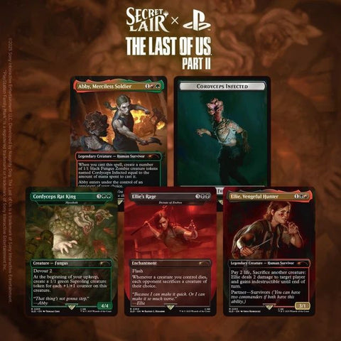 Magic the Gathering - Secret Lair - The Last of Us: Part II