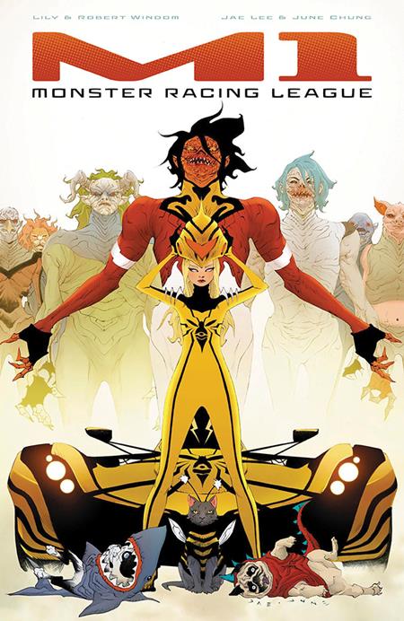 M1 MONSTER RACING LEAGUE TP #1 : #1-4 (Jae Lee cover) (2026)