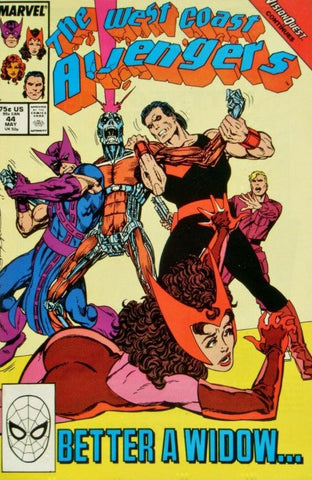The West Coast Avengers #44 (1985) Vol. 2