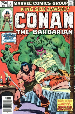 Conan The Barbarian Annual #05 (C6) (1970-1994) Volume 1