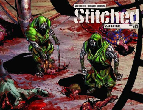 Stiched # 15 (2013) Wraparound Cover