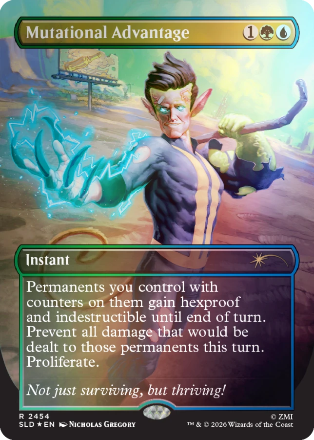 Magic the Gathering - Secret Lair x Fallout - Rad (Foil Edition)