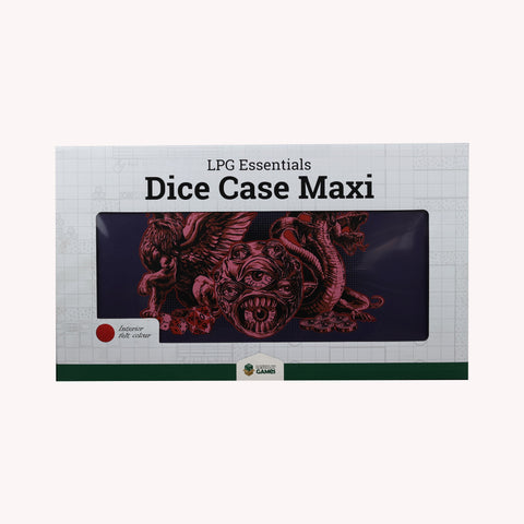 LPG Essentials - Dice Case Maxi - Deep Blue / Burnt Burgundy