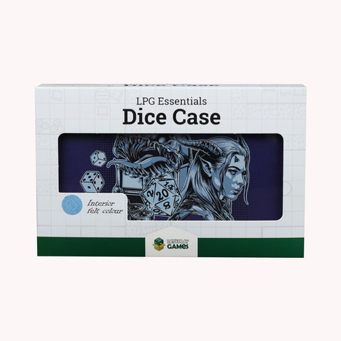 LPG Essentials - Dice Case - Cobalt/Pale Cyan