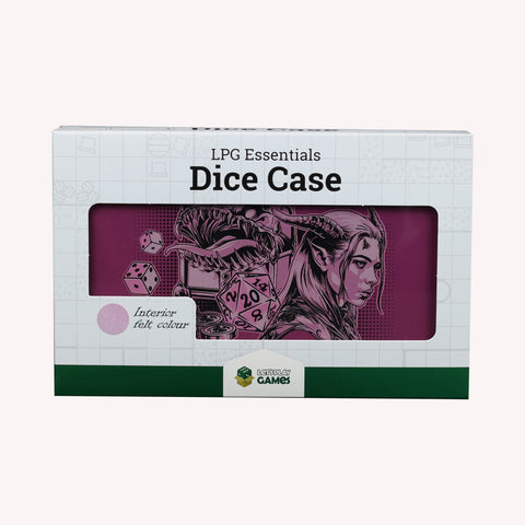 LPG Essentials - Dice Case - Colour Magenta/Rose