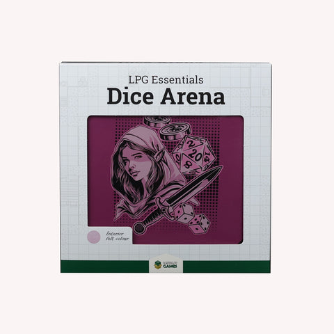 LPG Essentials - Premium Dice Tray - Magenta / Rose
