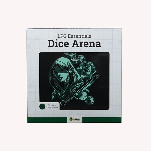 LPG Essentials - Premium Dice Tray - Slate / Lich Green