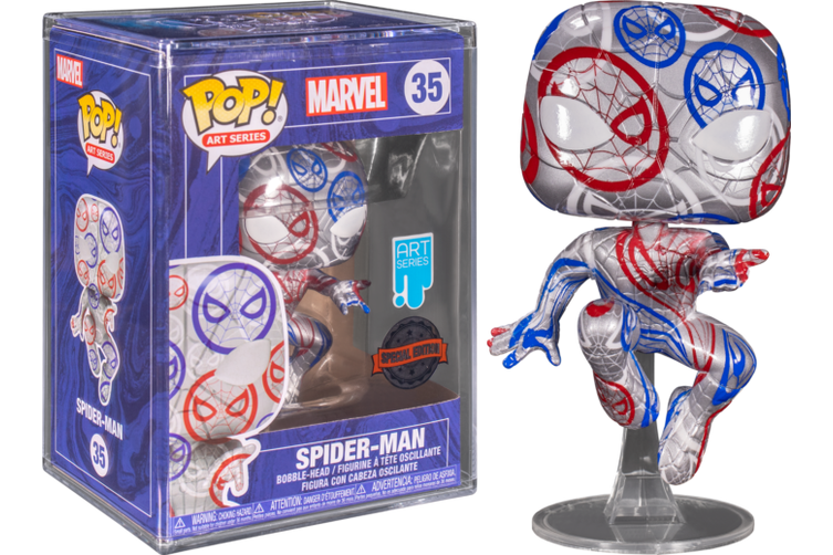 Spider-Man - Funko POP! Figure - Marvel Art Series Special Edition (35)