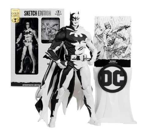 DC Multiverse 7" Figure - Batman Hush (Line Art)(Gold Label)