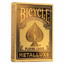 Playing Cards - Bicycle - MetalLuxe Gold 2022